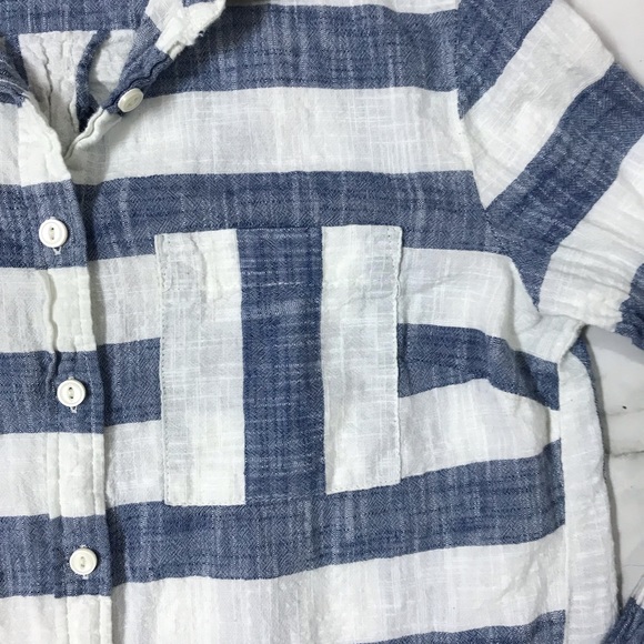 Tommy Hilfiger Cotton Button Down Striped Shirt - Picture 3 of 5